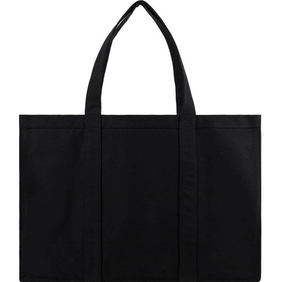 Maxi tote bag VINGA Hilo z recykl. canvas AWARE™, čierna