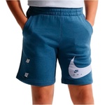 Nike Детски къси панталони Nike Kid's NSW Club FT Short Brand NG Shorts - Mystic Navy / Ghost (701-4517-0212)