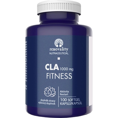 Renovality CLA 1000mg FITNESS 100 kapsúl