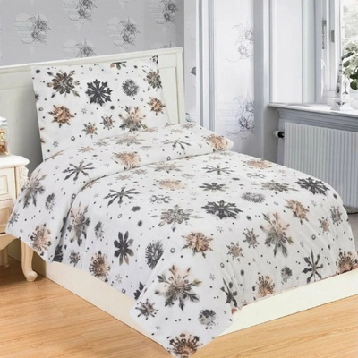 Jahu Obliečky mikroflanel Nord flake 140x200 70x90