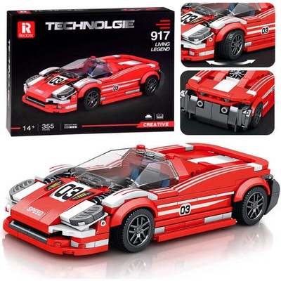 JOKOMISIADA Sportovní auto 917 červené, 355 ks