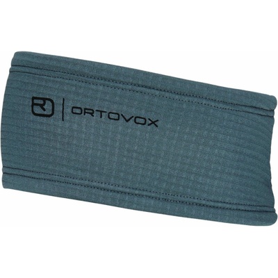 Ortovox Fleece Grid headband Dark Arctic Grey