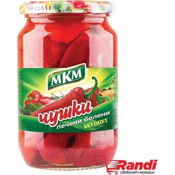 Image 1 of МКМ Чушки печени белени без оцет МКМ 680гр