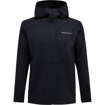 Peak Performance M Trail Polartec Zip Hood čierna