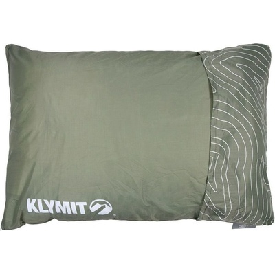 Klymit Cestovný vankúš Drift Pillow REG zelená 46x30x14