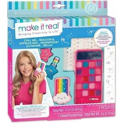 Make It Real Sada na líčení s laky a lesky na rty