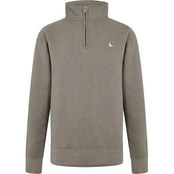 Jack Wills Блуза Jack Wills Jack Barchester Quarter Zip Sweatshirt - Slate