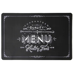 Horecano HORECANO-Подложка за хранене DARK MENU 43, 5 x 28, 5 cm (PPCO-27183A) (0124280)