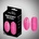 Boss of Toys Vibrator - Kitty Rocky Remote Control pink