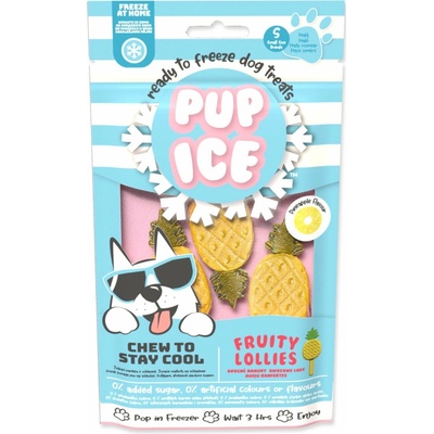 lahôdka Pup Ice chladící s ananasem 3ks 90 g