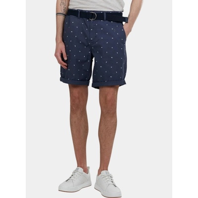 Fundango pánské šortky North Shore Chino bílá modrá