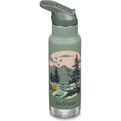 Klean Kanteen Детска термо бутилка Klean kanteen Kid's Classic Narrow VI Flip Sport Insulated bottle - Mountain Scape - размер 355 ml (533-2201-0411)
