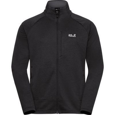 Jack Wolfskin Мъжко поларено яке Jack Wolfskin Anytrail Fullzip Fleece jacket - Black - размер XL (005-7006-0114)