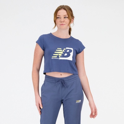 New Balance Dámske tričko WT31817VTI – modré