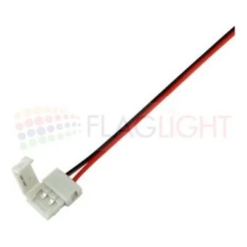 Image 1 of КОНЕКТОР (накрайник) за едноцветна лента- 15см кабел (373-5)