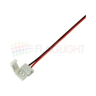КОНЕКТОР (накрайник) за едноцветна лента- 15см кабел (373-5)