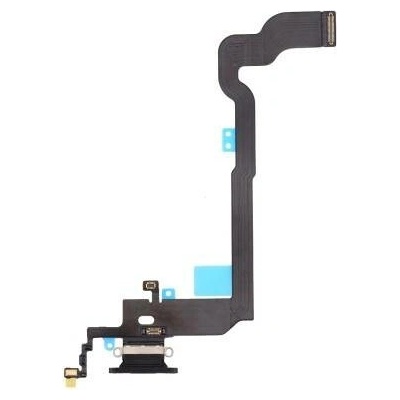 Flex iPhone X nabíjecí konektor black