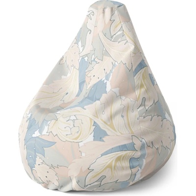Sablio Sedací vak Pear Listí 70 x 95 x 15 cm