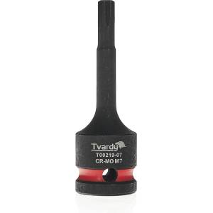 Tvardy Ударна вложка Tvardy RIBE 1/2" M7, CR-MO 81865 (T00219-07)