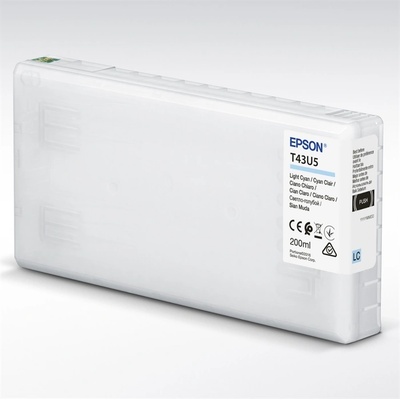EpsonSurelabBlaek Epson T43U Light Cyan 200 ml ink cartridge for SureLab SL-D800 (C13T43U540)