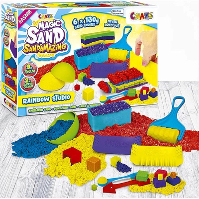 CRAZE Magický písek Magic sand Duhové studio