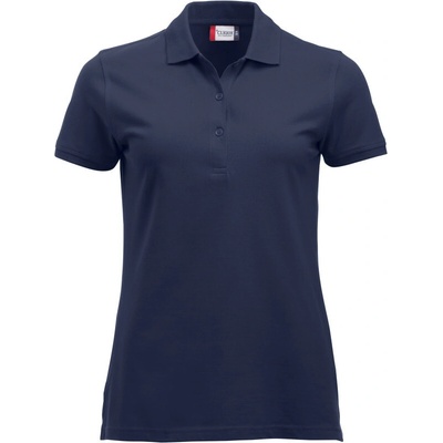 CLIQUE Polokošile Classic Marion S S těžká bavlna krátký rukáv dámská COT67824607300 dark navy