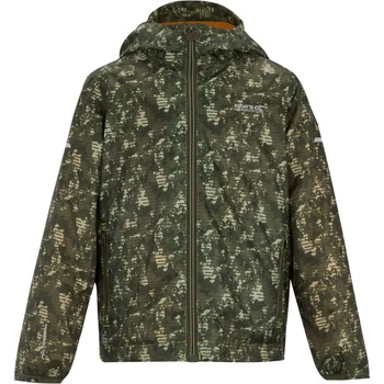 Regatta Детско водоустойчиво яке Regatta Kid's Printed Lever II Waterproof jacket - Light Sage / Line Camo - размер 9-10 Years (703-7794-0314)