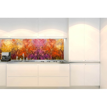 DIMEX ART s. r. o Фототапет за кухня - цветен флорален фон 180 x 60 см