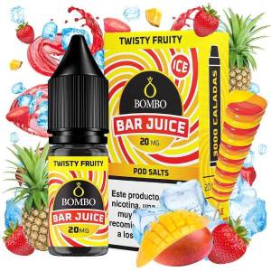 Bombo Bar Twisty Fruity Nic Salts 10ml 10mg