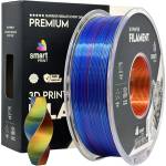 Smart Print FG-S107-E1, 3D нишка, PLA Silk, 1, 75mm, 1000g, Tri Color, Многоцветен (Червен, Жълт, Син) (FG-S107-E1)