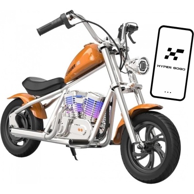 Hyper Gogo Cruiser 12 Plus detská motorka oranžová