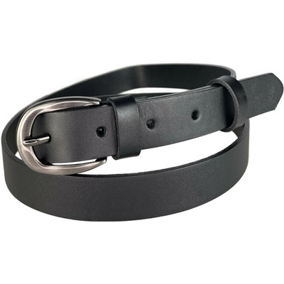 Penny Belts kožený opasek 2501-63 černý