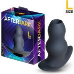 Afterdark Klaas Open Hollow Anal Plug Black L