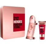 Carolina Herrera 212 Heroes for Her Подаръчен комплект, парфюмна вода 80ml + Мляко за тяло 100ml, Жени