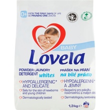 Lovela Baby prášok na pranie na bielu bielizeň 13 PD 1,3 kg