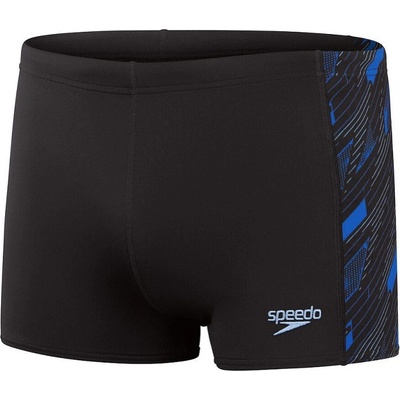 Speedo Hyperboom Panel Aquashort Black/Curious Blue/True