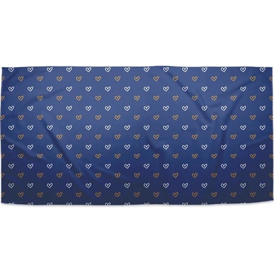 Sablio Uterák Srdíčka na modré 50 x 100 cm