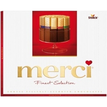 Storck Merci Finest Selection pralinky orieškové 250 g