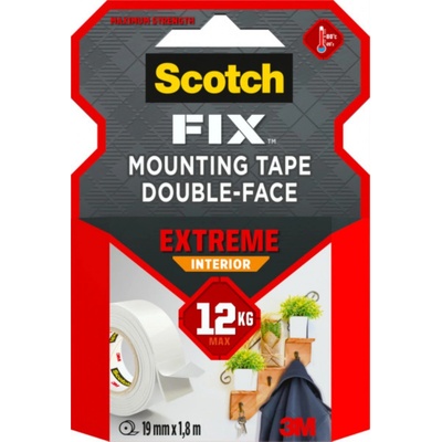 3M Scotch Extreme Interior Oboustranná páska extra pevná 19 mm x 1,8 m