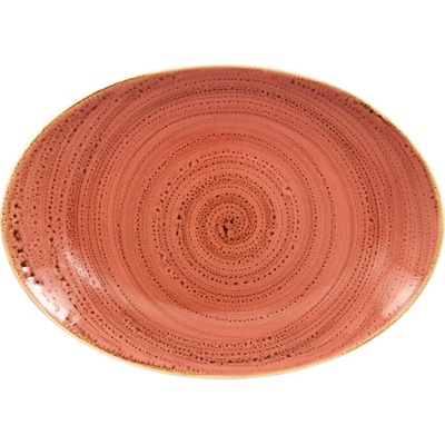 RAK Twirl talíř oválný 32 x 23 cm coral TWNNOP32CO-6