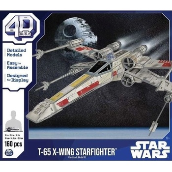 4D BUILD 3D Puzzle Star Wars: Stíhačka X-Wing 160 ks