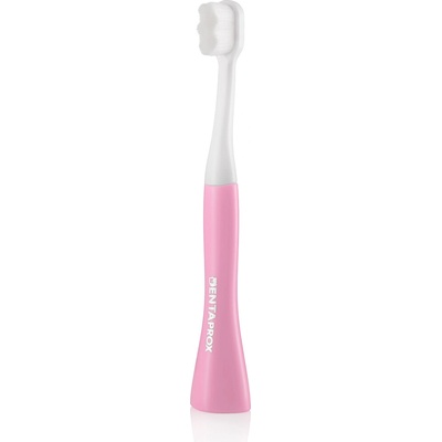 Dentaprox Dětský zubní kartáček s Micro Nano vláken Extra soft Růžová