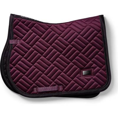 Equestrian Stockholm Jump Saddle Pad Modern Purple Night