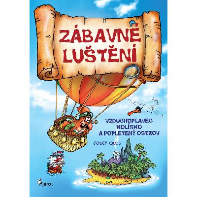 Zábavné luštění Vzduchoplavec Kolísko a popletený ostrov
