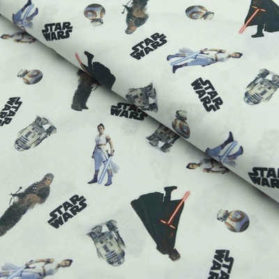 Bavlna digital - STAR WARS s licencí