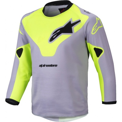 Alpinestars Racer VEIL KIDS šedo-žlutý | Zboží Auto