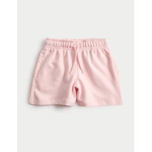 Marks & Spencer Шорти с високо съдържание на памук (2-8 години) Marks & Spencer розова Marks & Spencer | Rozov | Момичешки | 5-6 години