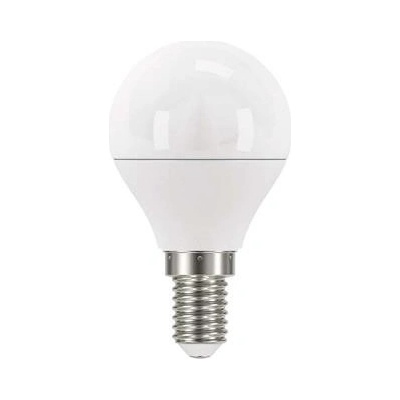 Emos LED žiarovka MINI GLOBE, 6W 40W E14, CW studená biela, 470 lm, Classic A+