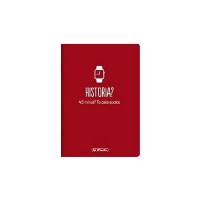 Herlitz Zošit kockovaný A5 História