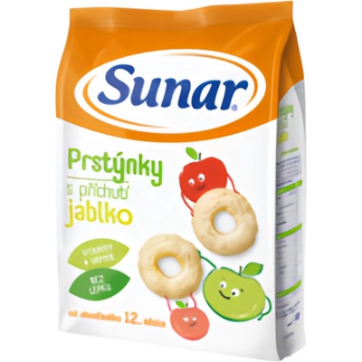 Sunar Prstýnky s příchutí jablko 50 g